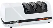 Chef's Choice 120 Diamond Hone 3-Stage Professional Knife Sharpener, White
