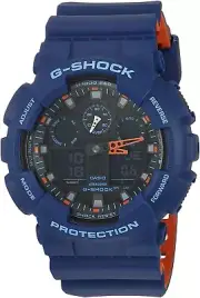 G-Shock Casio Men's Watch Blue New Brand Digital Display Quartz Multi Color