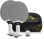 Table Tennis Rackets Set Professional Table Tennis Rubber Ping Pong Paddle Set