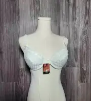 NWT Victoria's Secret Vintage Miracle Bra Lace Padded Push Up Underwire Bra 34 C