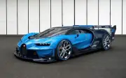 Anime bugatti veyron car vehicle blue cars vision gran Play Gaming Mat Desk