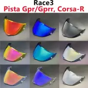 Motorcycle Helmet Windshield Visor Lens For AGV PISTA GPR GPRR CORSA R RACE 3