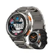 KOSPET TANK T2 Smartwatch | 5ATM & IP69K Waterproof 1.43" AMOLED Display | HIFI Bluetooth Calls with One Switch 70 Sports Modes with Smart Recognition