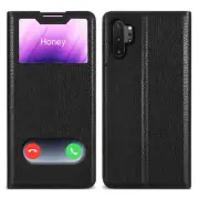 Case for Samsung Galaxy NOTE 10 PLUS Phone Cover Protection Window Book Wallet