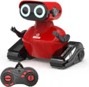 Robot Toys, Remote Control Robot Toy, RC Robots for Kids with LED Eyes, Flexible