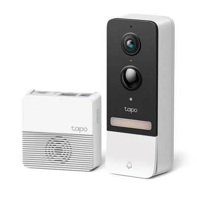 TP-Link Tapo D230S1 Smart Battery Video Doorbell, Colour Night Vision AU