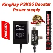 tv antenna booster power supply 14v Kingray industries 150 ma PAL metal psk06 tv