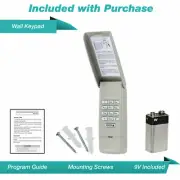 For Liftmaster 377LM Keypad Wall Garage Gate Door Opener 139.53754 Purple Learn