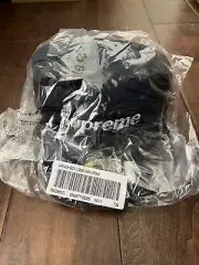 Supreme FW24 Grinch Box Logo New Era Fitted Cap Hat Blue 7 3/4 New IN HAND