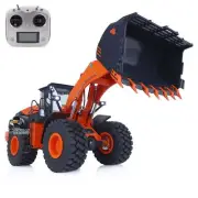 In Stock JDM 198 1/14 RC Hydraulic Loader for ZW370 Light Sound Axles Tyres ESC