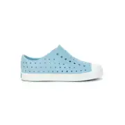 Native Toddlers Jefferson Sky Blue/Shell White Rubber Shoes 13100100.4960