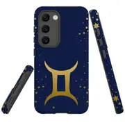 For Samsung Galaxy S23 Case Shielding Cover, Gemini Sign