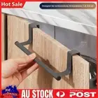 Over Door Tea Towel Holder Rack Bathroom Rail Cupboard Hanger Kitchen Bar Hook/