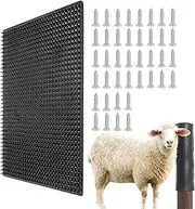 Livestock Brushes for Scratching Post | Goat Brushes for Grooming,Reusable Safe Itch Relief Horse Cow Grooming Board