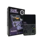 RK3326 Quad Core Handheld Game Console 128G With Built-in 15000+ Games, Black