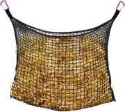 Bloomoak Knotless Slow Feed Hay Net with 2 Carabiner Clips for Horses/Open To...