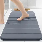 Colorxy Memory Foam Bath Mat 30x20, Ultra Soft 30"x20", Dark Grey