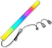 Magnetic ARGB LED Strip Dual Side Rainbow PC Case Light Bar With 5V 3Pin Header Sync Lighting Effect - 30cm