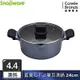 【美國康寧】Snapware 藍寶石鑄造不沾雙耳湯鍋 24CM