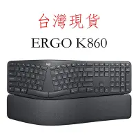 在飛比找Yahoo!奇摩拍賣優惠-(純英文鍵盤)台灣現貨 羅技 Logitech ERGO K