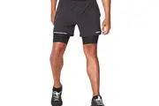 2XU Aero 2-in-1 5" Shorts Mens