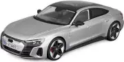 2022 Audi RS e-tron GT Silver 1:18 Scale Diecast Model by Bburago 11050SIL