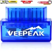 Veepeak Mini Bluetooth OBD2 Scanner OBD II Car Diagnostic Scan Tool for Andro...