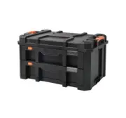 Tactix 2 Drawer Modular Tool Chest Tool Box Accessory Organiser BUN-320371