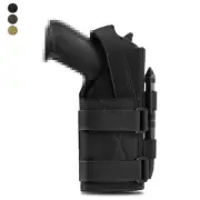 Tactical Airsoft Gun Pistol Holster Flashlight Bag Knife Pouch Durable Nylon Bag