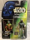 NEW 1997 Kenner Star Wars The Power of the Force Boba Fett Mandalorian MOC NIB