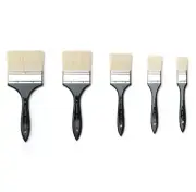 HWAHONG Artist Background Painting Paint Brushes Wide Flat Flat Brush 145 Series