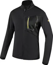 Diadora Utility Evolution Polar, workwear fleece jacket , color: Black , size: 4XL