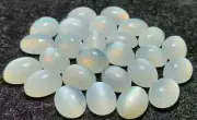 AAA+ Natural White Moonstone Cabochon Oval Shape Loose Gemstone