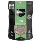 Black Hawk Puppy Chicken Jerky Bites Training Treats 100g