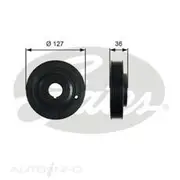 Gates Crankshaft Pulley - TVD1097