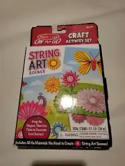 Melissa & Doug On The Go String Art Scenes Craft Activity Set **NEW**