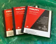 Lot of 3 Hilti 3417184 Firestop box insert 4-11/16" x 4-11/16"