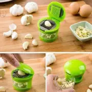 Touchless Garlic Chopper and Slicer BPA-free higher grade ABS Plastic Container.
