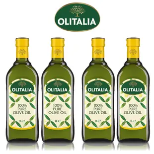 【奧利塔olitalia】純橄欖油1000mlx4瓶(雙入禮盒組)A230002x4