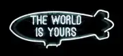 The World Is Yours Acrylic 20"x14" Neon Sign Lamp Light With Dimmer
