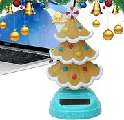 Solar Dancing Christmas Tree | Solar Car Dashboard Toys,Christmas Solar Toys Dancing Ornaments Car Windowsill Decor for Car Dashboard