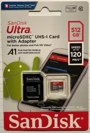 SanDisk - Ultra 512GB microSDXC UHS-I Memory Card