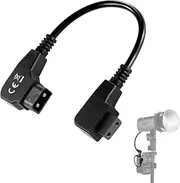 NEEWER D Tap Male to D Tap Female Extension Power Cable, D Tap Lead Extension Cable for Camera/LED light, Compatible with Smallrig V Mount Battery NEEWER PS050E PS099E PS099EP PS150E, 7.87"/20cm NC012
