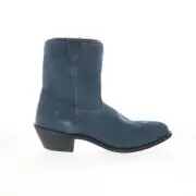 Dingo Bucktown Western Boot DI-336 Mens Blue Suede Zipper Western Boots 9.5