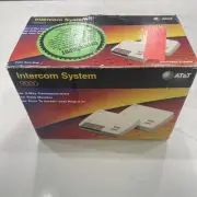 Pair AT&T 900 MHz Wireless Home/Office Intercoms 2-Way Model 900, New/Box