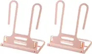 Fenteer Foldable Kids Shoe Rack Shoe Shelf for Home Nursery Balcony Living Room Hallway, Pink