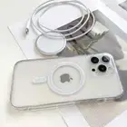 For iPhone 14 Pro 13 12 11 Plus Max Clear Magsafe Magnetic Case Shockproof Cover
