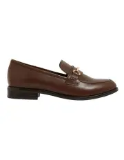 [Sandler] Paragon Flat Shoes in Brown Leather