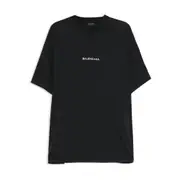 [Balenciaga] Balenciaga Uniform Merch Logo-embroidered T-shirt I NUMERIC BLACK