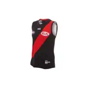 Essendon Bombers AFL Home ISC Guernsey Adults Size Large! T7